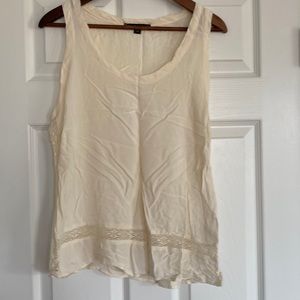 Cream summer top by Harlowe and Graham